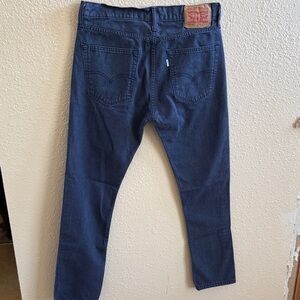 Levi's Men's Slim Straight Dark Blue Jeans